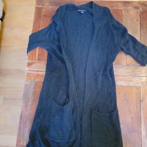 Banana Republic Long Black Cardigan